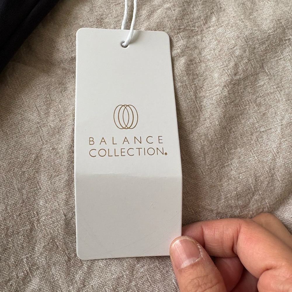 NWT Balance Collection Women’s Peri Black Athletic Active Tennis Dress Small S - Picture 5 of 9